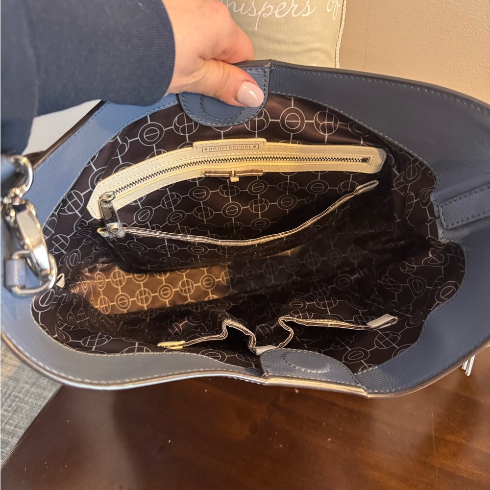 Henri Bendel Blue Crossbody Bag - Picture 4 of 6